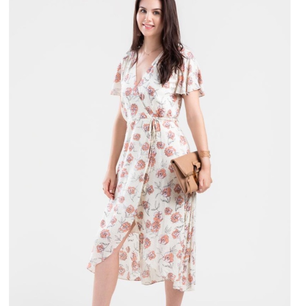 Perfect Condition Francesca’s Wrap Dress Size Med.